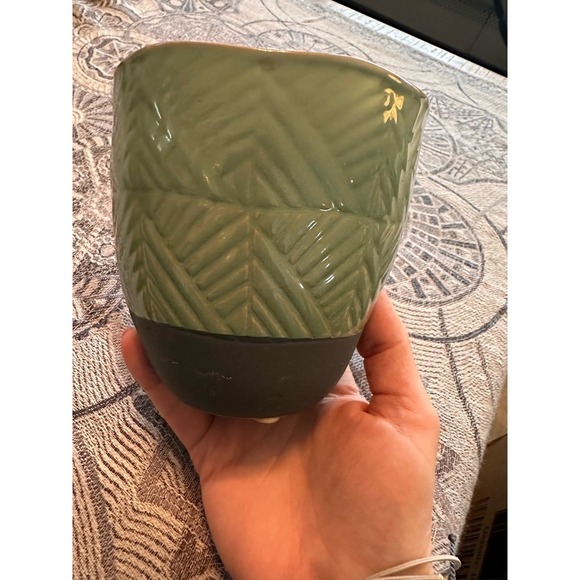 Beautiful glazed ceramic planter - Picture 2 of 7